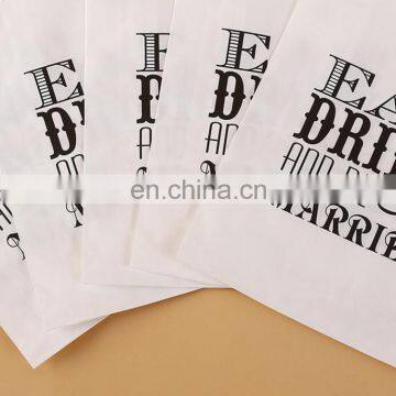 Eco-Friendly Heat Sealing Greaseproof Snack Food Flat Bottom Paper Bag With Customized Printing photo-3