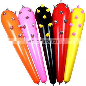 stick bat inflatable plastic toys mace toys inflatable mace