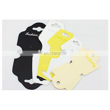 Paper two side folio necklace card