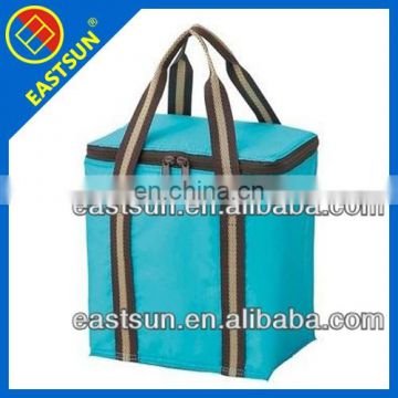 600D cooler bag Promotional blue ice bag for lunch