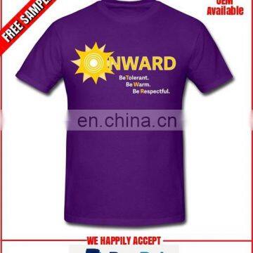 Customised printing event tshirt wholesale