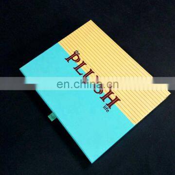 Handmade Custom Clothes Packaging Box With Velvet Inside Luxury Clothing Packaging Box photo-2