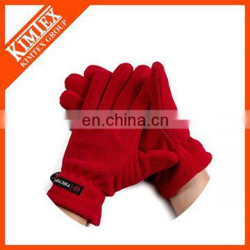Polyester Winter Fleece Customized Gloves With Your Logo photo-2