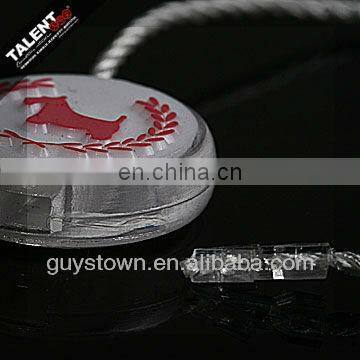 Custom New Fashion Brand Name Transparent String Seal Tag for Hangtag photo-6