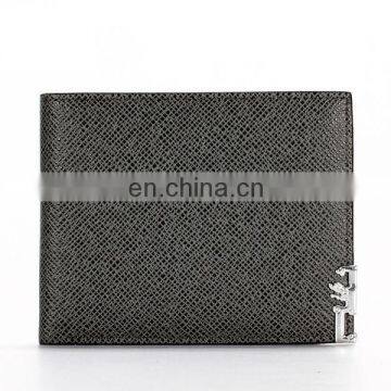 HOT SALE FASHION NAME 2014 CHEAP DIY MAN GENUINE LEATHER WALLET