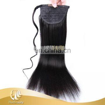 Pony Tail Hot Beauty Human Hair New Arrival Hair Product Mink Striaght