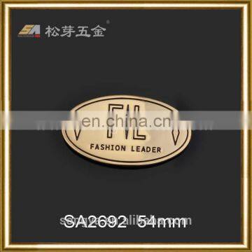 High-end Quality Handbag Metal Tags, Gold Plated Brand Handbag Metal Tags, Custom Brd Metal Bags photo-2