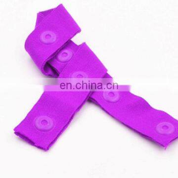 Fashion Colorful Ployester KAM Plastic Garment Fabric Tape With Snap Buttons photo-2