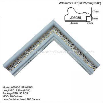J04540 Series Flat PS Picture Frame Moulding&Photo Frame Profiles ,Mirror Frame Moulding Factory China photo-2