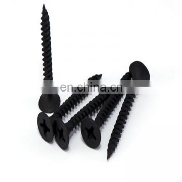 manufacturer carbon steel black drywall screws 4.8mm