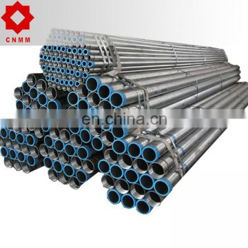 erw black tube galvanized steel pipe post and rail fencing