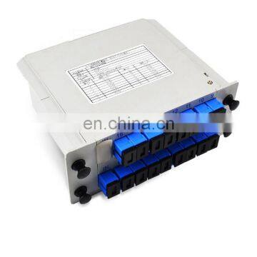 EXW Price 1x4 1x8 1x16 SC APC UPC Mini Plug-in Module Type PLC Splitter Outdoor Fiber Optic PLC Splitter photo-5