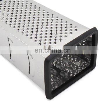 Hot Sale 4 Sides Stainless Steel Professional Kitchen Grater for Cheese Vegetables and Ginger photo-6