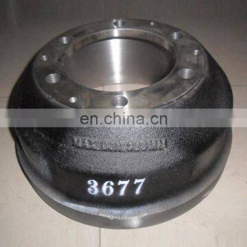 Factory brake drum 3677 for truck trailer