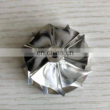 BV40 37.50/46.00mm 6+6 blades high performance Turbo milling/aluminum 2618/billet compressor wheel