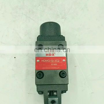 Trade assurance HDX-HDMG-02-3C6 DMG Hydraulic Manual Direction Valve HDMG-02-3C2