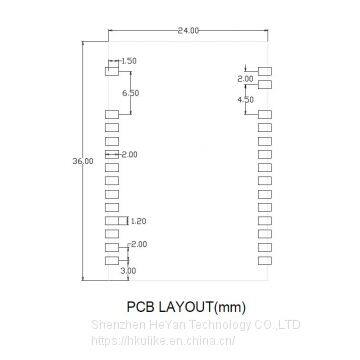CC1120 UART Narrowband RF Module, 1W 24dbm, 169Mhz,434Mhz,868Mhz,915Mhz photo-3