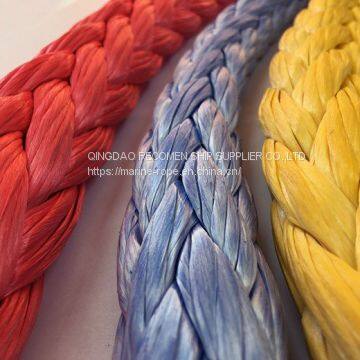 Recomen High Strength Synthetic 3/8 Strand 12 Strand Uhmwpe Rope for Sailing 4x4 photo-2