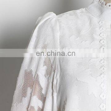 Блузки. Одежда. Верхняя одежда. Рубашки. Винтажный стиль. Длинные рукава. 2020 год. Большие размеры. Для женщин. photo-5