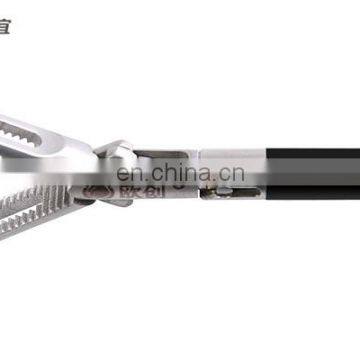 Reusable Laparscopic 5mm Grasper 2+3 Teeth Double Action Forceps photo-4