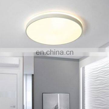 Simple Round White Bedroom Ceiling Lamp LED Chandelier photo-4