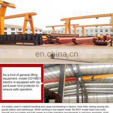10tons Workshop Tools Single Girder Overhead Crane photo-4
