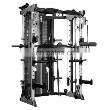 Multi functional trainer smith machine home use gym equipment power rack crossover trainer