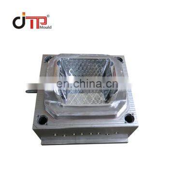 2020 China Single Cavity Yellow Plastic Rack Dish Cover Mould photo-2