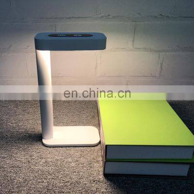 Book Reading Rechargeable Aluminium+acrylic Cordless Touch Switch Cell Eye Care Table Lamp for Study photo-2