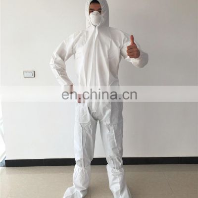 Ultrasonic Sewing Coverall For Chemical Hazard 30gsm To 70gsm Wholesale