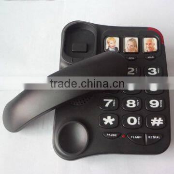 Emergency Picture Simple SOS Big Digit Big Button Telephone for Seniors photo-2