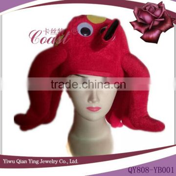 cheap red fancy octopus dress party hat