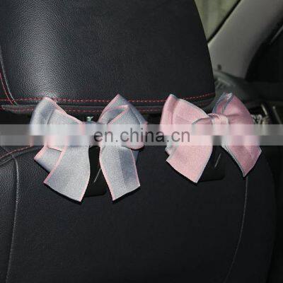 2Pcs Car Accessories Interior Decoration Seat Back Hook Creative Cute Cartoon Rear Seat Invisible Multifunctional Small Hook Car photo-5