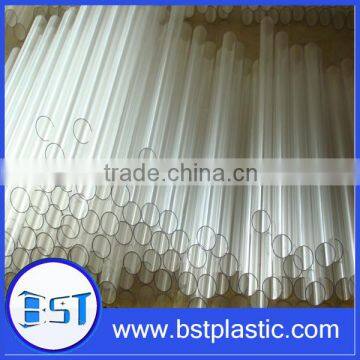 Extruion cheap plastic polycarbonate tube clear