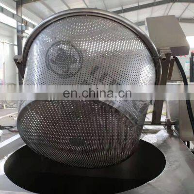 Latest High Quality Simple Operation Full Automatic Fried Snack Food Electric Gas Fryer Machine Under Offer photo-3