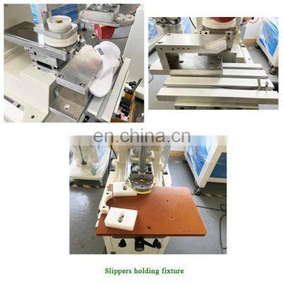 Tampography Manual Small Desktop Printer Shoelace Slippers Insole Pad Printing Machine photo-4