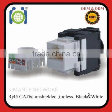 Modul Jack CAT6A Tooless Keystone Jack