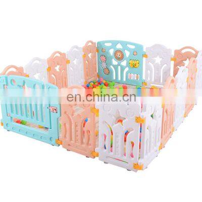 Hot sell kids baby indoor ball pool plastic fence play yard baby toy for sale