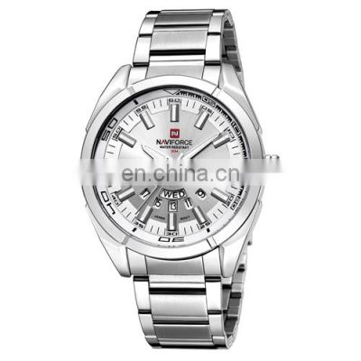 Naviforce Watch 9038 Men Quartz Wristwatch Luxury Brand Stainless Steel watches china