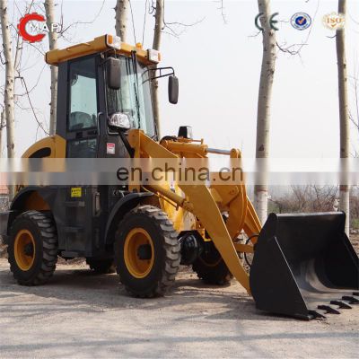 2 T 4x4 Small Front Shovel Wheel Loader ZL20F with bigger snow bucket