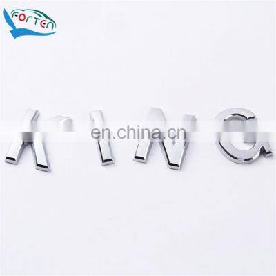 Customized ABS Style Chrome Letter Car Body Decoration Decal Car Emblem Badge Sticker