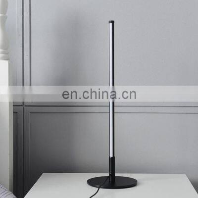 Home Decor Modern Luxury Bedside Acrylic Shade Metal Table Lamps Reading Lamps for Bedroom photo-4