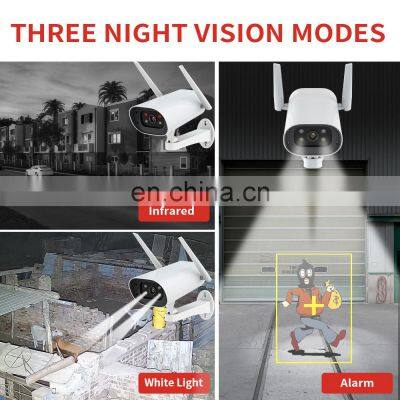 5G WIFI Security Bullet IP Camera 4MP HD CCTV Wireless 4X Digital Zoom Full Color Night Vision Surveillance Cam Two-Way Audio photo-4