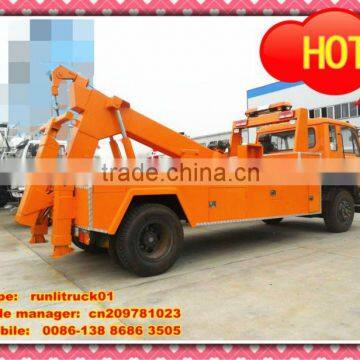 dongfeng 4*2 road wrecker truck