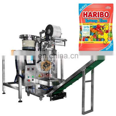 Factory price automatic small soft cotton candy packaging machine cotton candy gummy candy packing machine