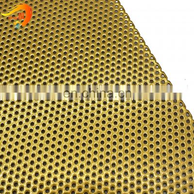 Galvanized perforated metal mesh plate perforated steel sheet