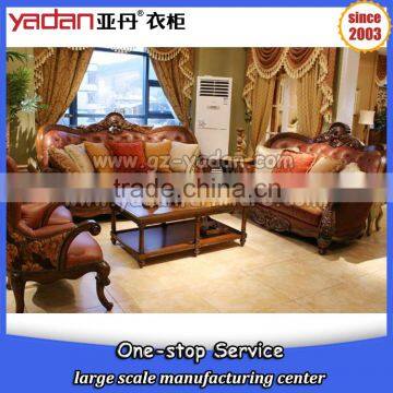 solid wood carved luxury new model wooden sofa sets                        
                                                Quality Choice