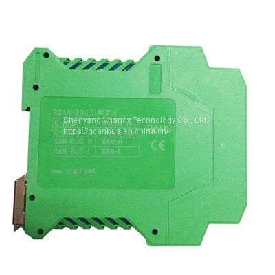 GCAN-204 Converter Communication Device Connected To Canbus Plc With An Existing Can Network For Control System photo-4