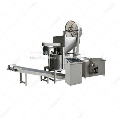 Hot Sale Potato Chips Deep Fryer Machinery Automatic Cassava Chips Batch Frying Machine Food Deep Fryer Machine