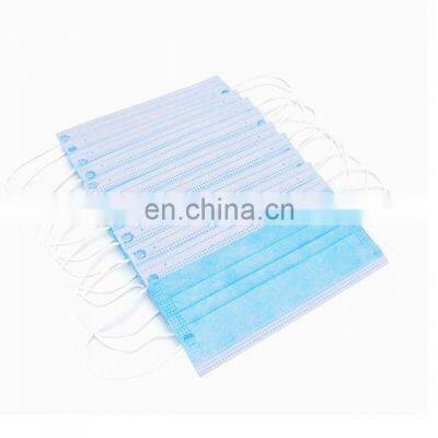 Xiantao/Wuhan Disposable 3 ply Earloop Non Woven medical face mask